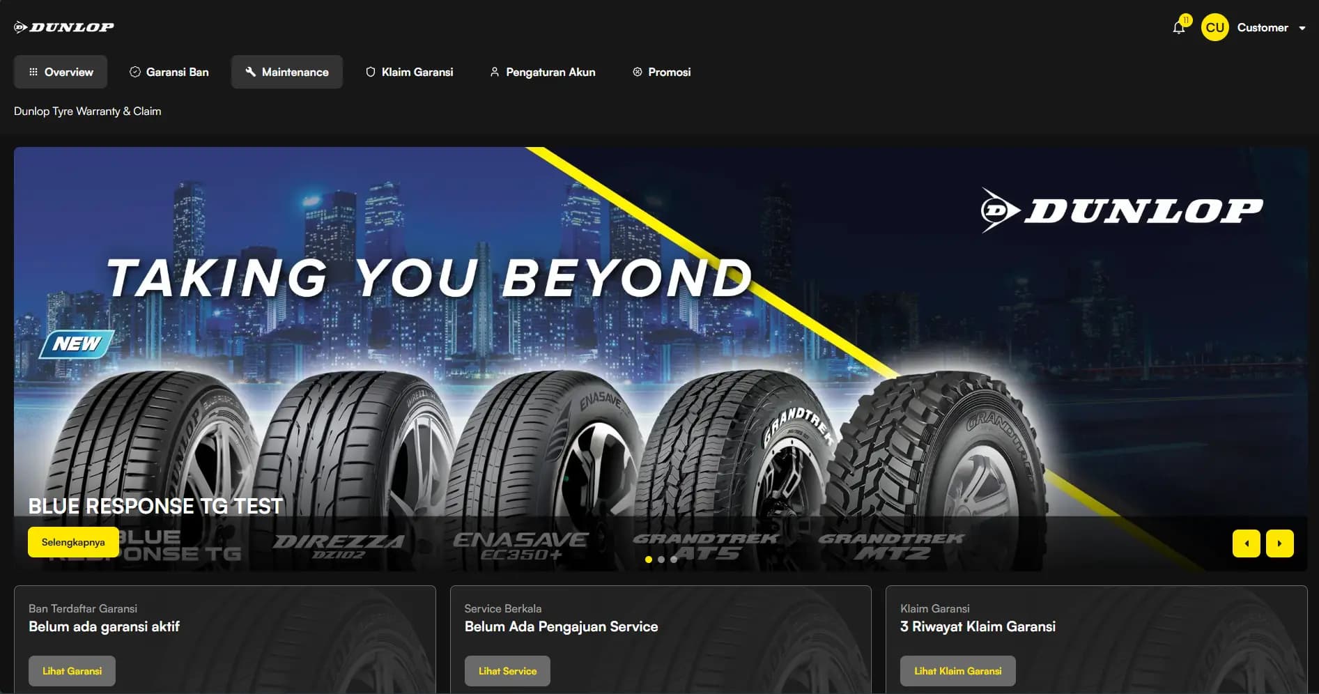 Dunlop Warranty Indonesia